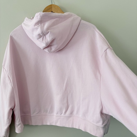 Nike Icon Clash Hoodie Pullover Loose Fit Pink Foam Green Logo Size M - Picture 10 of 13